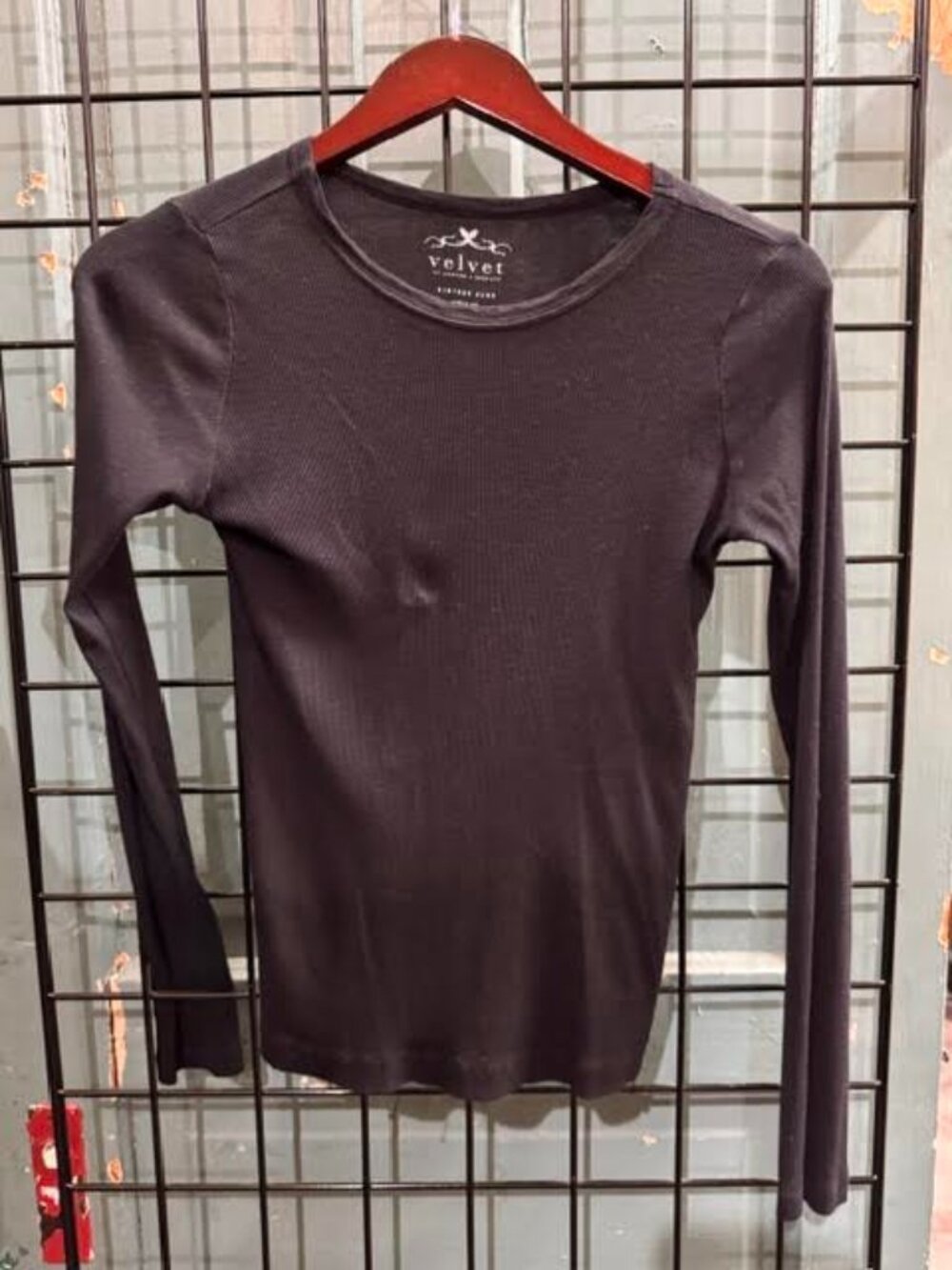 Womens ribbed long sleeve by Velvet